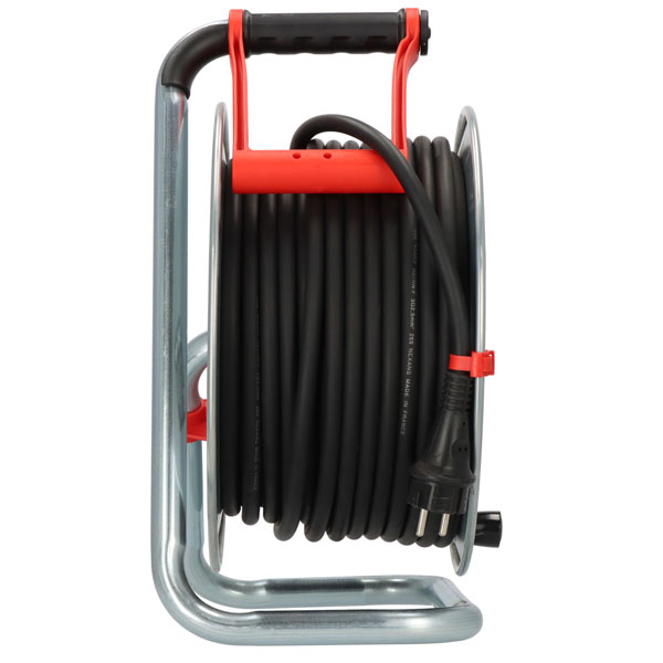 Enrouleur électrique Brennenstuhl Silver-XL - câble de 40,0 M H07RN-F 3G2,5 avec 5 prises IP44