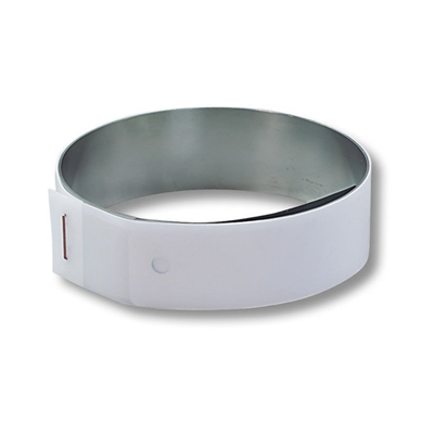 Règle de carreleur pour guide de chape de ciment - En acier inox - Longueur 2 m - Largeur 6 cm