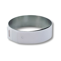 Règle de carreleur pour guide de chape de ciment - En acier inox - Longueur 2 m - Largeur 6 cm