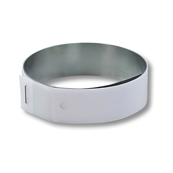 Règle de carreleur pour guide de chape de ciment - En acier inox - Longueur 2 m - Largeur 6 cm