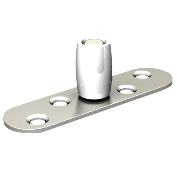 Guide sur platine pour profil U porte à déplacement droit Mantion