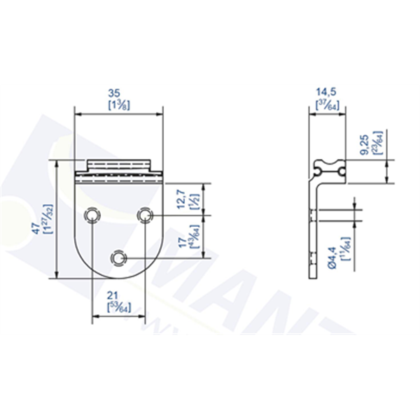 Patin MINITUB non démontable