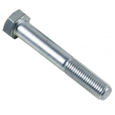 Vis à métaux - tête hexagonale - filetage partiel - acier zingué classe 8.8 - ISO 4014 - M14 x 160 mm - boîte de 25