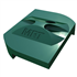 Clip de fixation Easyclip en aluminium plastifié vert RAL6005 pour poteau Easyclip et grillage rigide Moreda