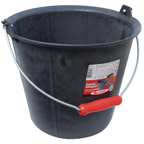 SEAU TALIAGOM 13 LITRES POIGNEE PRO + ERGOTS Anse 5,3mm