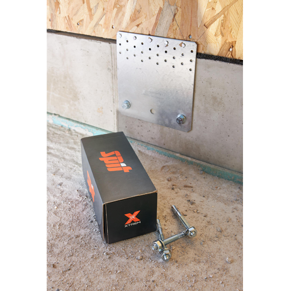 Goujon d'ancrage Fix Z Xtrem Spit - Béton fissuré et non fissuré - Ø 12 x 155 mm - Boîte de 20