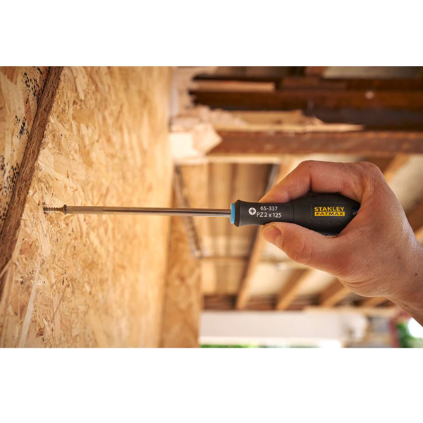 Tournevis de mécanicien et électricien Fatmax Stanley - Jeu de 7 tournevis - Plats et Pozidriv