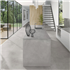 Carrelage sol intérieur effet ciment en grès cérame rectifié - Cosmopolita - 60 x 60 cm - ép. 9 mm - Silver