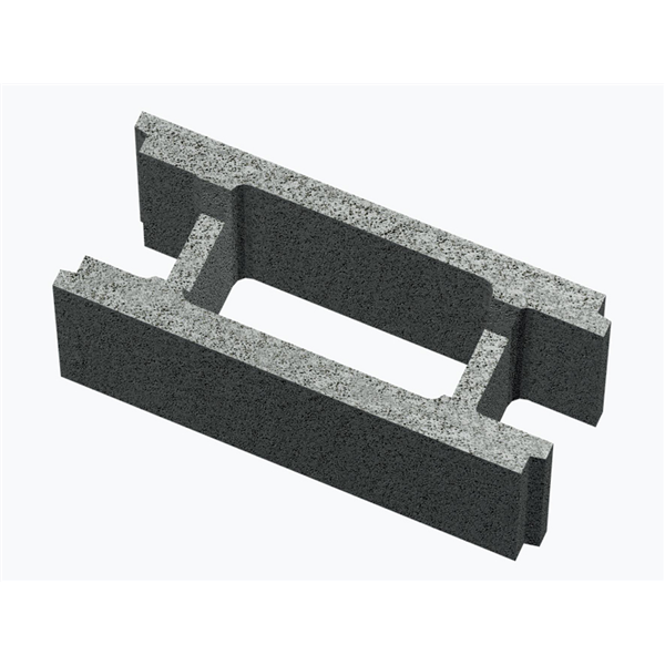 Bloc béton à bancher Seac 500 MM x 250 MM x 200 MM