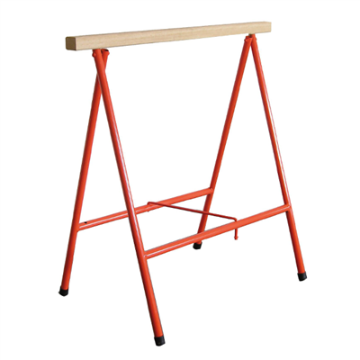 Tréteau pliant avec poutre bois de 80 cm - Mondelin - Dispositif de blocage des pieds