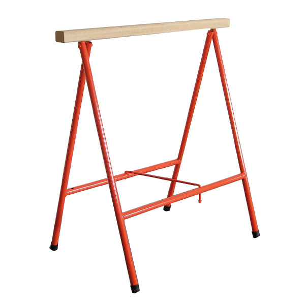 Tréteau pliant avec poutre bois de 80 cm - Mondelin - Dispositif de blocage des pieds