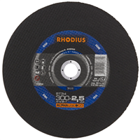 Disque à tronçonner l'acier Rhodius ST34 pour machine d'établi - diamètre 350,0 MM - ép. 2,50 MM - alésage 25 MM