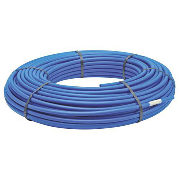 Tube PER-A - Nu Ø16/20 mm - Couronne 100m - Bleu - NF