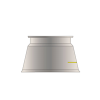 Cône réducteur excentré pour regard Ø800 - H450 - 1 échelon