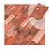 Tuile à douille TB-12 Tejas Borja - Ø  intérieur 130 mm - coloris Nature Castilla - 435 MM x 255 MM