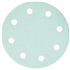 Disque abrasif anti-encrassant à 8 trous SEA en corindon supérieur - diamètre 125 mm - grain 40 - lot de 4