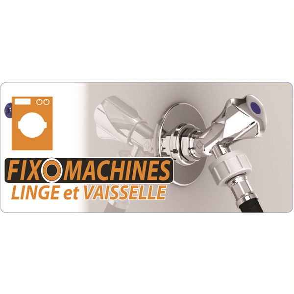 Platine simple PER à sertir pour robinet mural - Kit Fix System - Ø 16 mm - sortie femelle 15 x 21 mm