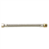 FLEX. TRESSE INOX F3/8"-M3/8" 300mm Alim - Sanitaire Tuyau Ø 8mm avec joint
