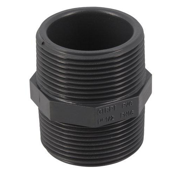MAMELON PVC DOUBLE FILETE D1.1/2