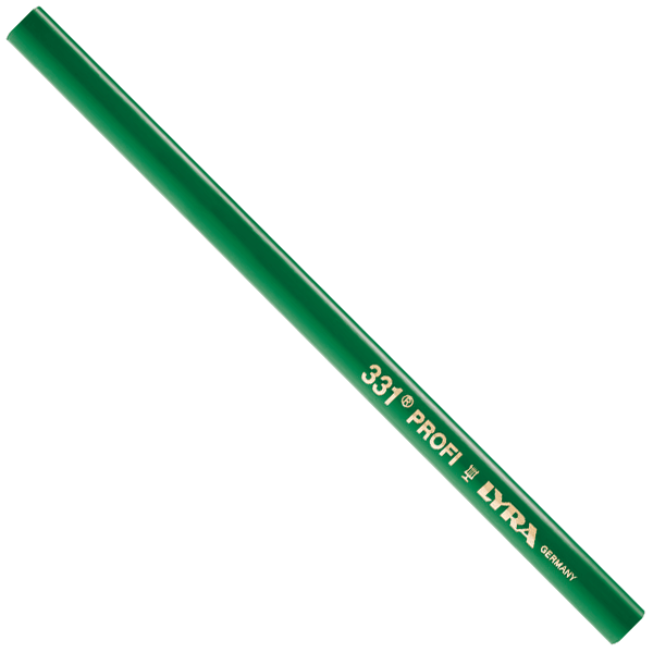 Crayon de maçon ovale Profi 331 Lyra 10H longueur 30 cm