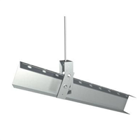 Rail Prégymétal 2Plus pour plafonds de grande portée - 45,0 MM x 88,8 MM x 45,0 MM - longueur 6,00 M