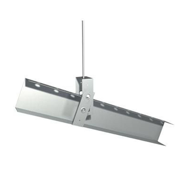 Rail Prégymétal 2Plus pour plafonds de grande portée - 45,0 MM x 88,8 MM x 45,0 MM - longueur 6,00 M