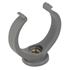 Collier de fixation forme lyre pour système d'évacuation des eaux usées - avec insert P.7/150 - polypropylène gris - Ø47 mm
