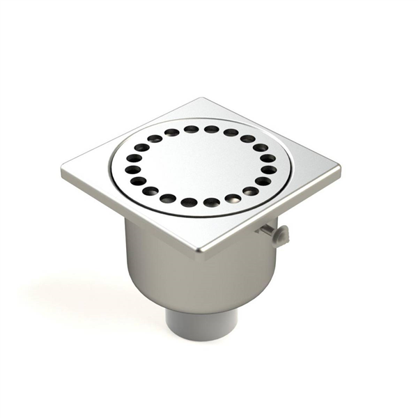 SIPHON 100X100 SORTIE VERT 40 MM 10401