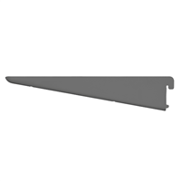 Console double pas de 32 mm CQFD - coloris gris 170 mm