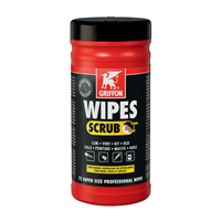 WIPES SCRUB LINGETTES NETTOYANTES - DÉVIDOIR 75 UNITÉS