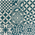 Carrelage intérieur sol et mur effet ciment Contrasti Decoro Mix - Ottanio - 20 CM x 20 CM - ép.10 MM