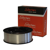 Fil plein MIG Alu Ø 0,8 mm Selectarc ALG5 pour aluminium AIMg5 - bobine de 200mm et 2kg
