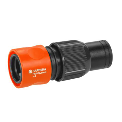 Raccord rapide grand débit pour fortes pressions - Raccord tuyau d'arrosage Ø 19 mm - Gardena