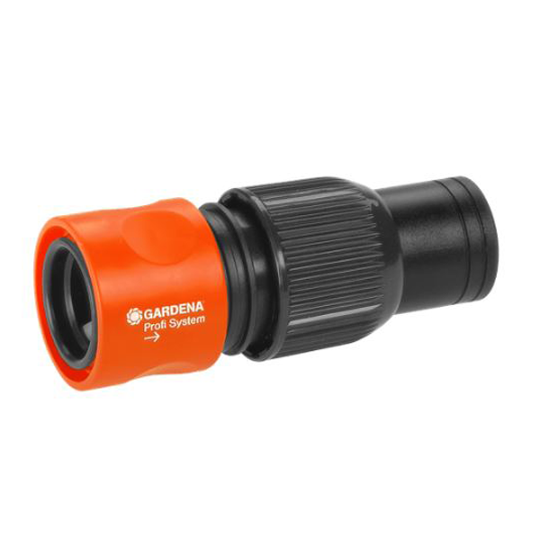 Raccord rapide grand débit pour fortes pressions - Raccord tuyau d'arrosage Ø 19 mm - Gardena