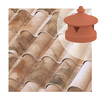 Lanterne universelle Tejas Borja pour tuile à douille - diamètre 130 mm - coloris Nature Lamalou