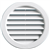 GRILLE RONDE A ENCAST+MOUST 150 MM