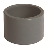 Réduction incorporée à coller - pour évacuation des eaux usées - mâle/femelle - 50/32 mm - Gris