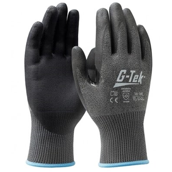 Gants anti-coupure tricoté sans couture enduction nitrile - G-Tek X-Treme - compatible écrans tactiles - Taille 11