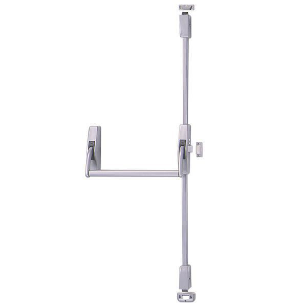 Fermeture anti-panique 2 points - Crossbar 89 - longueur 950 mm - coloris argent