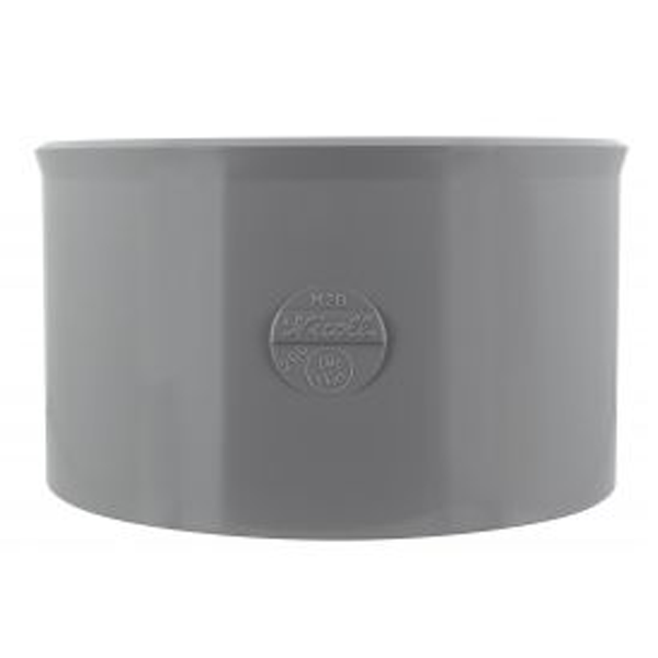 Manchon PVC à coller Femelle/Femelle - diamètre 200 mm - Gris clair