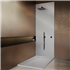 Panneau mural étanche pour salle de bain - Gris taupe - Recoupable - 250 x 100 cm - ép. 0,6 cm