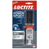 Colle epoxy à prise rapide spécial métal - Loctite - 25 ml