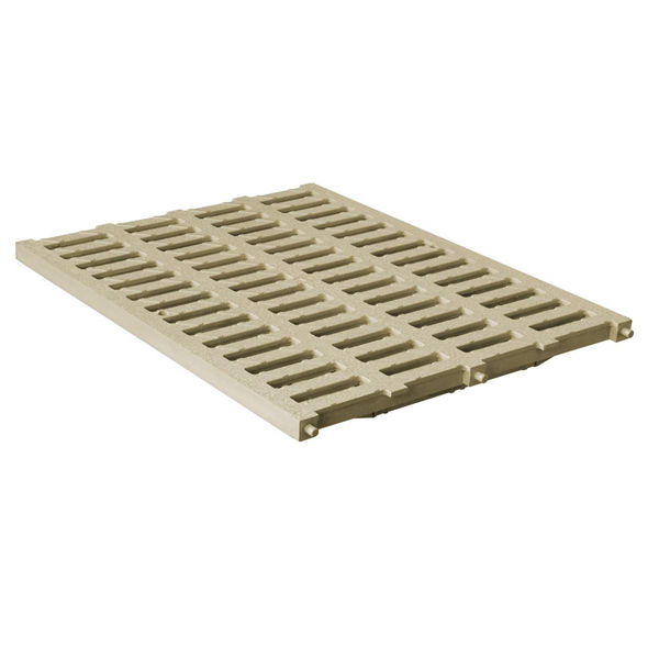 GRILLE CANIVEAU LEGERE 400X500 SABLE