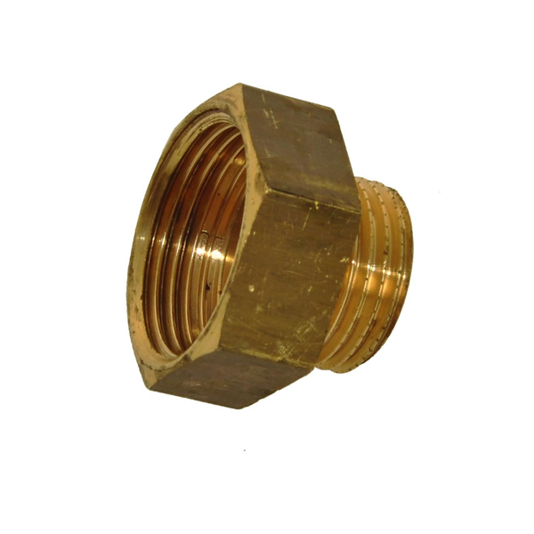 Adaptateur hexagonal en laiton pour tuyau d'arrosage Raccord d'extension  réduit de diamètre pour eau