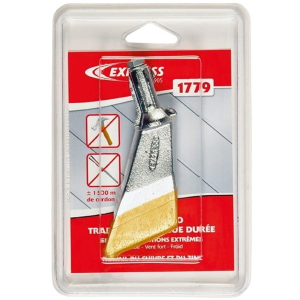 Panne Turbo pour fer à souder de couvreur Guilbert Express traitée longue durée 45 x 5 mm