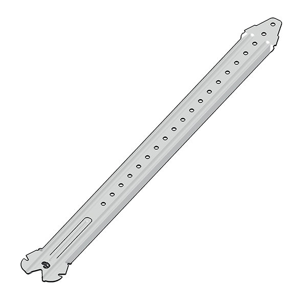 Suspente universelle renforcée Gypso acier galvanisé - fourrure F45 longueur 40,0 CM - boîte de 50