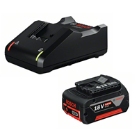 Batterie Bosch GBA 18V Li-Ion 4 Ah avec chargeur rapide GAL 18V-40