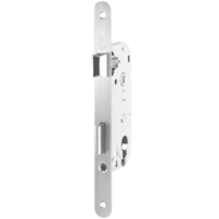 Serrure à encastrer Abus pour porte intérieure à profil européen - axe 40 mm entraxe 70 mm carré 7 mm - blanc