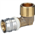 Coude mâle 90° 3/4"-20 Laiton sans plomb Pour système multicouche XS *8292078301