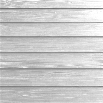 Bardage composite imitation bois - Hardie Plank - 180 MM x 8,00 MM - Long. 3,60 M - Blanc Arctique